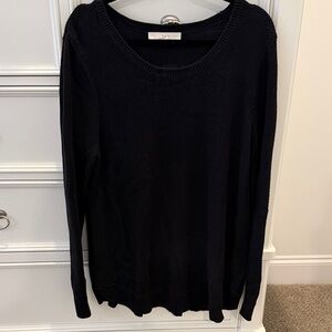 LOFT Midnight Black Pullover